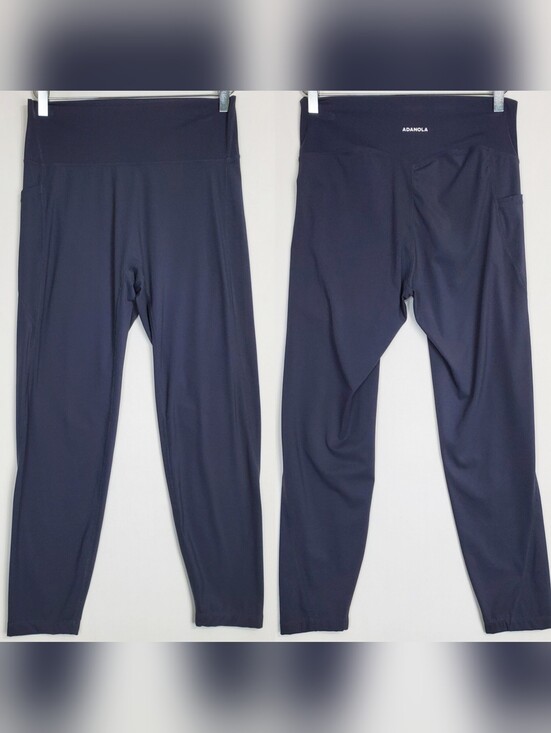 Adanola Pants - Adanola 2Xl ultimate pocket leggings midnight blue pull on performance yoga gym